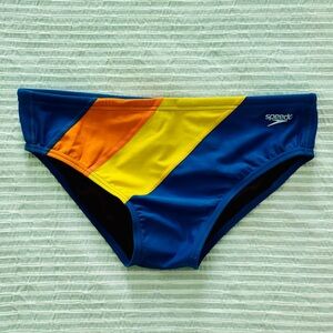 Speedo “color block”
